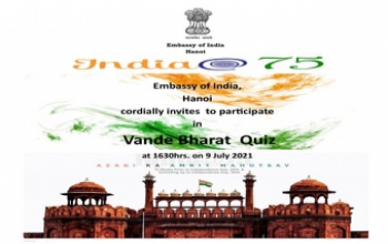 India@75: Vande Bharat Quiz 1.0